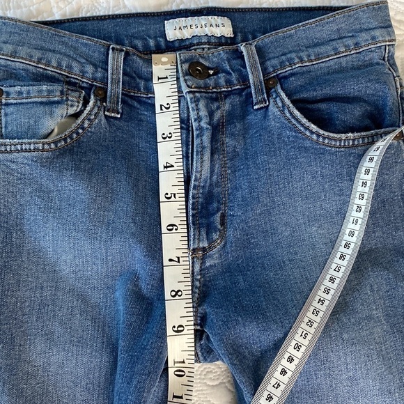 James Jeans Twiggy Throwback skinny jeans raw hem size 26 - Picture 9 of 10